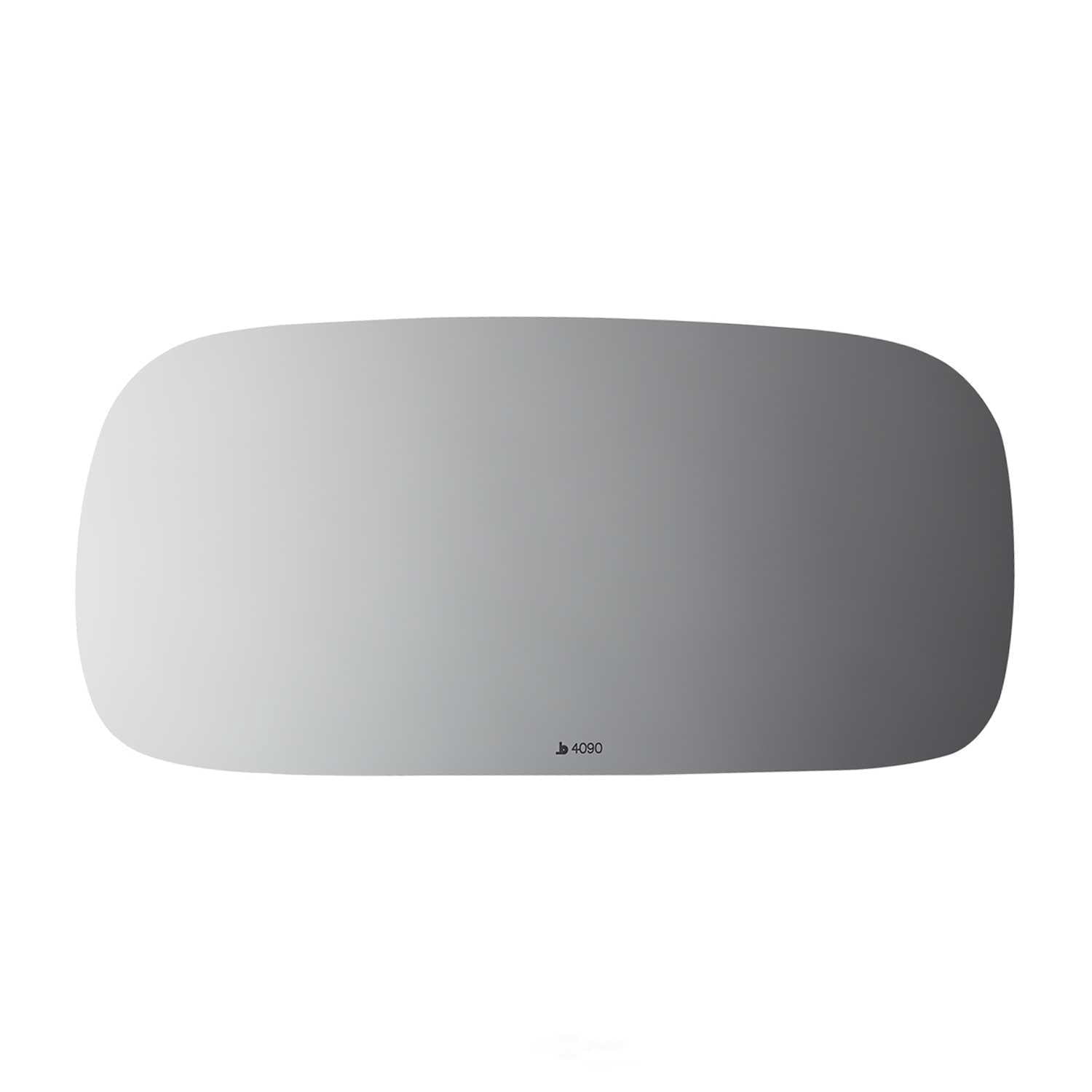 Burco Side View Mirror Replacement Glass - Clear Glass - 4090