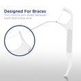 thumbnail image 3 of Hilo dental de ortodoncia Fremouth para aparatos ortopédicos, 100 unidades (paquete de 2), 3 of 7