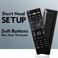 thumbnail image 3 of XRT122 Universal Replacement Remote Control for All Vizio E-Series D-Series HDTV Smart TV, 3 of 5
