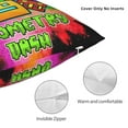 thumbnail image 5 of Geometry Dash Cute Throw Pillow Case Shell Soft Pillowcase Throw Covers For Couch Sofa Home Decoration, 5 of 9