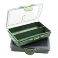 thumbnail image 5 of Small Fishing Tackle Box 3 Compartments for Small Clear PP waterproofs hook Lures Baits Fishing Accessories, 5 of 8