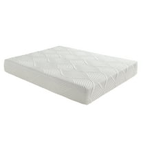 CoSoTower 10-Inch Full Size Bed Mattress Gel-Infused Memory Foam Mattress, Firm, White, Mattress in A Box