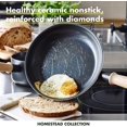 GreenPan Healthy Ceramic Nonstick Hudson Cookware Pots and Pans Set, 8