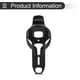 thumbnail image 4 of Soporte para botella de agua de bicicleta negro, apto para botellas de 500-750 ml, PC para bicicletas de carretera y MTB, 4 of 6