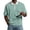 Light Green, variant on LTTVQM Polo Shirts for Men Short Sleeve Waffle Knit Quarter Zip Lightweight Breathable Golf Shirts Athletic Loose Textured Lounge Work T Shirts Black L