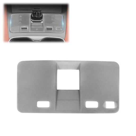 OADUKQ Center Console Silicone Protection Pad, Silicone Gear Area Pad, Sealion 07 Ev Interior, Black, Nan, 7.2 X 3.66 in