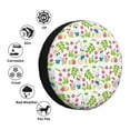 thumbnail image 4 of Yiaed Happy Easter Print Tire Wheel Cover, Waterproof Spare Tire Cover Fit for Jeep, Truck,Trailer, RV, SUV, Camper and Most Vehicle-14 inch, 4 of 6
