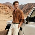 thumbnail image 3 of Babomareon Nylon Mens Belt Adjustable Casual Outdoor Woven Belt with Metal Star Buckle, 3 of 11