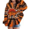 thumbnail image 3 of Teen Hoodie Dinosaur Print Hooded Casual Long Sleeve Hoodie Sweatershirt Pullover Kids Clothes Boys Size 11-12 Years School Clothes, 3 of 6