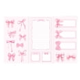 thumbnail image 1 of SIYTUAU Cow Shape Sticky Notes Set For Students Cartoon Animal Notepads With Frim Adhesive For Office And Home Pink, 1 of 6