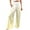 ZB Light Yellow, variant on Zszcpp Summer Pants For Womens 2025 Stylish Gradient Pocket Stretchy Leisure Long Basic Style All Matching Trousers Casual Trouser