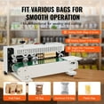 thumbnail image 4 of VEVOR Continuous Horizontal Band Sealing Machine - Carbon Steel Bag Sealer, 4 of 11