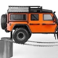 thumbnail image 4 of 2 tablas de acero inoxidable para la plataforma de arena para el coche RC Crawler Axial SCX10 TRX-4 D90 1/10, 4 of 5
