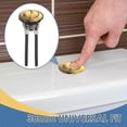 thumbnail image 5 of Botón pulsador de doble descarga para inodoro de 38 mm, botones de descarga de inodoro con cisterna dorada universal, repuesto estándar, accesorios para tanque de agua de inodoro de baño, 5 of 5