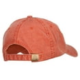 thumbnail image 5 of NASA Insignia Embroidered Washed Cap - Orange OSFM, 5 of 5