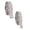 Silver A 1 Packs & Silver B 1 Packs, variant on Jialinnn Rhinestone Ribbon Self-Adhesive Glitter Sticker Roll 3 Pack Silver