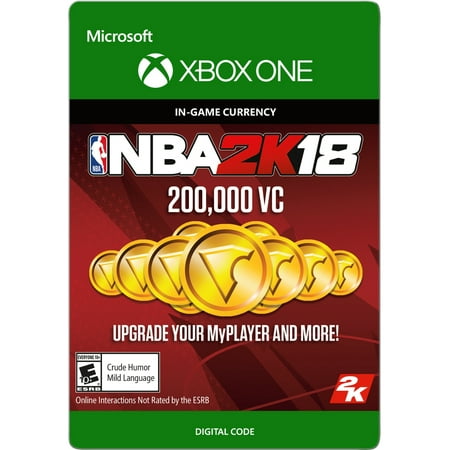 Xbox One NBA 2K18 200,000 VC (email delivery) (Best Way To Get Vc 2k18)