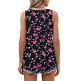 thumbnail image 5 of Jjayotai No Boundaris Womens Summer Tank Tops, Floral Sleeveless T Shirt, Casual Loose Fit Tunic Blouses, Shirts for Women, Womens Tank Top Multicolor^13 XXL, 5 of 7
