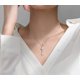 thumbnail image 3 of Collar de plata de ley 925 para adolescentes, collar, collar, colgante, collar, colgante de diamantes con tres estrellas, 3 of 5