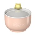thumbnail image 1 of Réveil Chat Mignon pour Enfants Réveil pour Déco de Chambre Horloge pour Filles Réveil --- Rose, 1 of 5