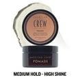 thumbnail image 6 of Men's Hair Pomade by American Crew, Official Supplier For Men Medium Hold with High Shine, 3 Oz (Pack  Of 3), 6 of 7