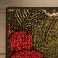thumbnail image 5 of Mainstays Sorbet Floral Farmhouse Multicolor Indoor Entryway Area Rug, 2'6" x 3'10", 5 of 7