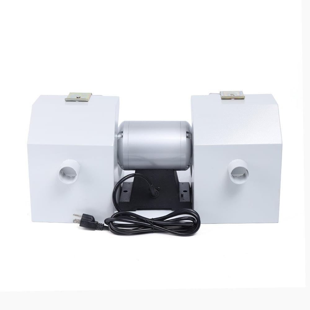 Miumaeov Polish Machine Desktop Grinder Vacuum Pipe Gem Jade Tabletop Saw Machine Bench Lathe Table Saw Grinding Cutting Machine Multi-Functional Electric Grinding Table Saw