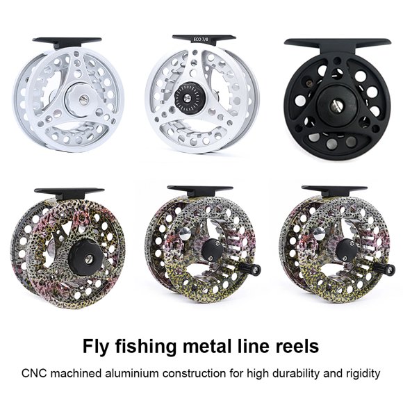Voler Moulinet de Pêche en Aluminium Changé à la Main Roue Tournante Portative Poisson Tackle Lac d'Eau Salée Moulinets Apprenant Professionnel Type 3