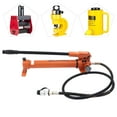 thumbnail image 3 of CP-700 Portable Hydraulic Hand Pump Pressure with Thickened Plunger 800CC CP-700 Orange Handheld Hydraulic Pump Tool Stable Performance Great Safety Handheld Hydraulic Pump Ram Pump, 3 of 12