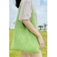 thumbnail image 3 of Kukuzhu Knitted Hobo Bag for Women Woven Shoulder Bag Handbag Large Totes Purse Summer Beach Top Handle Bag, 3 of 4