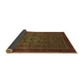 thumbnail image 2 of Ahgly Company Indoor Rectangle Abstract Brown Modern Area Rugs, 4' x 6', 2 of 4