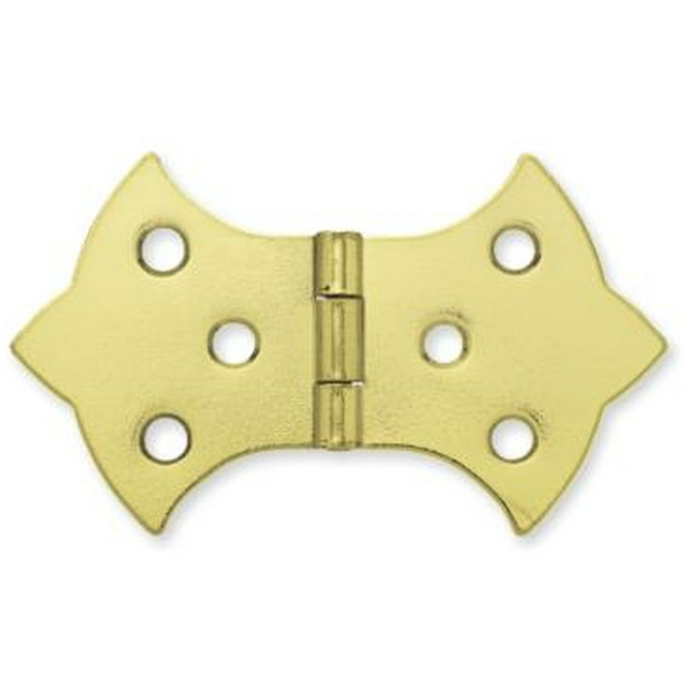Butterfly Hinge 3 1/8" Bright Brass Trunk Hinge LH00906BPA Walmart