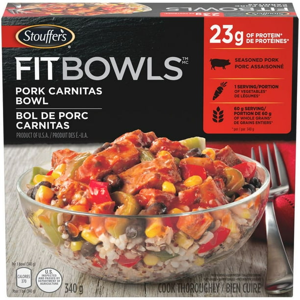 STOUFFER'S® Fit Bowls™ Pork Carnitas Bowl Walmart.ca