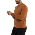 thumbnail image 5 of X RAY JEANS Mens Long Sleeve Henley T-Shirt, Sienna, S, 5 of 9