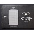 thumbnail image 5 of Cuisinart 100% Cotton Kitchen Hand Towels, 2pk, 16" x 27", Gray, 5 of 7