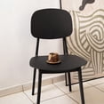 thumbnail image 4 of Set 4 Sillas de Comedor TOP LIVING de Plástico Respaldo Ovalado Negro, 4 of 8