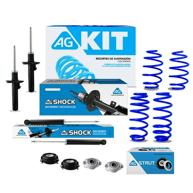 Kit Deportivo AG para Auto Completo para Volkswagen Jetta Mk6 2011 a 2018 4 Piezas Nuevos