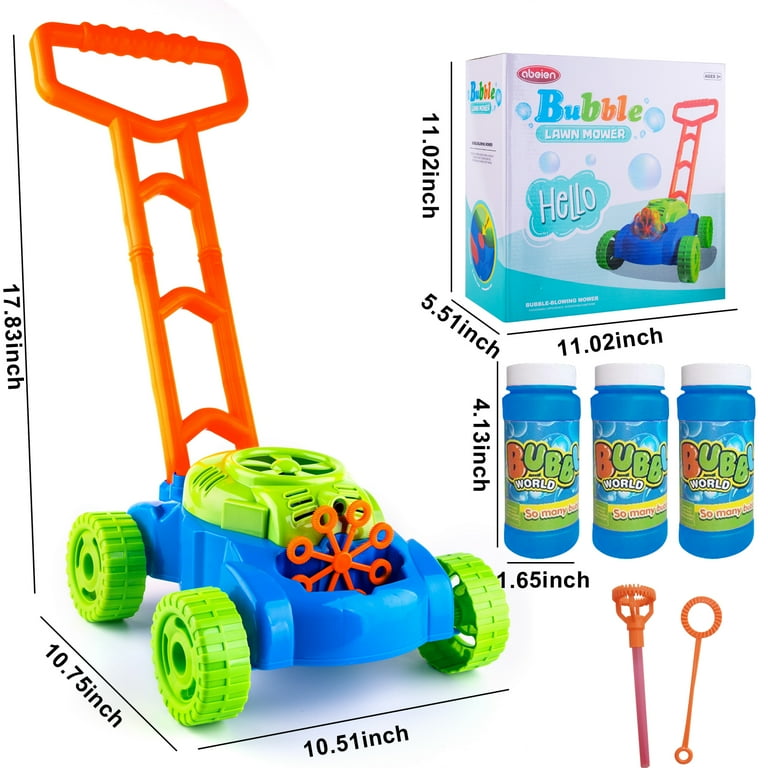 Bubble lawn mower sales amazon