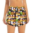 thumbnail image 2 of KLL Halloween1 Pattern Shorts Women,Athletic Shorts High Waisted Running Shorts Pocket Sporty Short Gym Elastic Workout Shorts-Small, 2 of 7