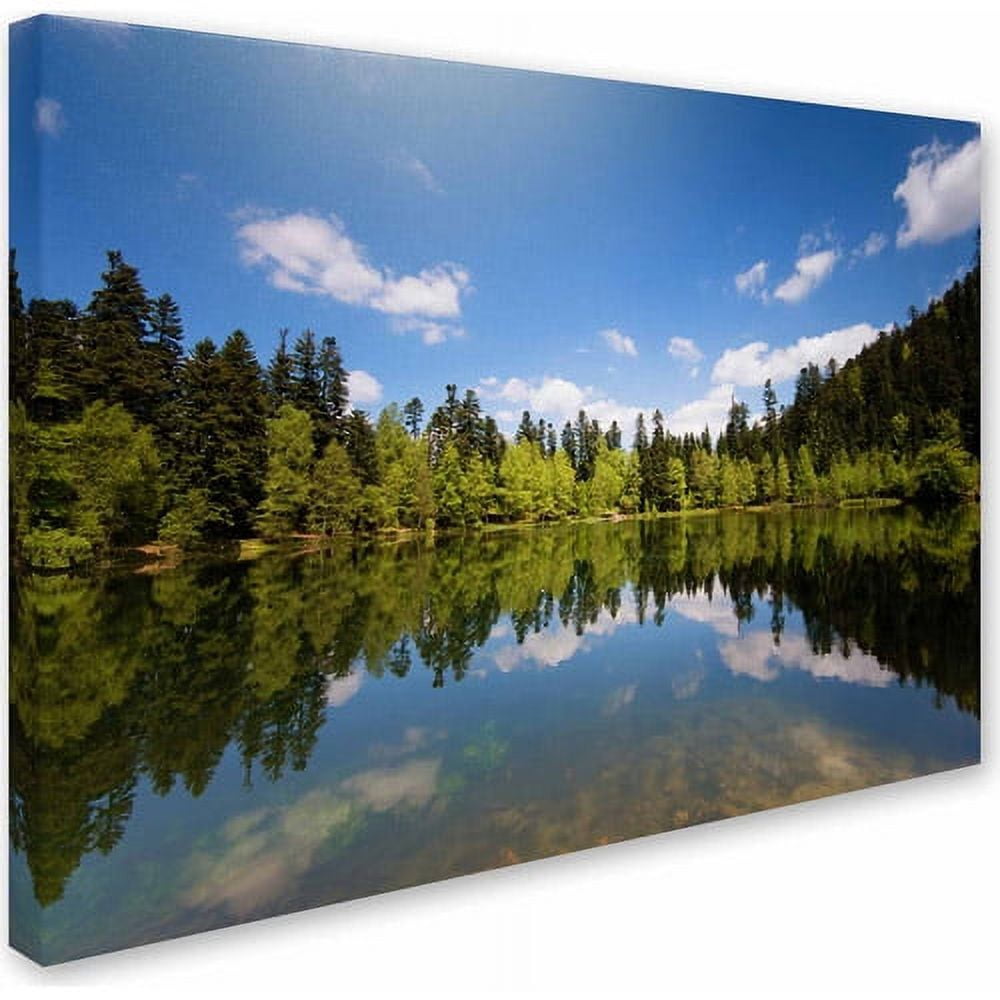 Trademark Fine Art "Lake Maix" Canvas Art by Philippe Sainte-Laudy
