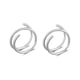 thumbnail image 2 of Para las mujeres Nostril Nariz Anillo para Piercing Nariz Doble Nariz Aro Joyería S925 Anillo Espiral Aro Silve Piercing Nariz Aro Aro para Niñas Nariz Joyería, 2 of 8