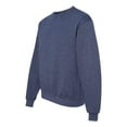 Felpa Uomo Jerzees 562 In Misto Cotone - Blu - XX-Large - Tessuto Morbido Per Stampa - 4