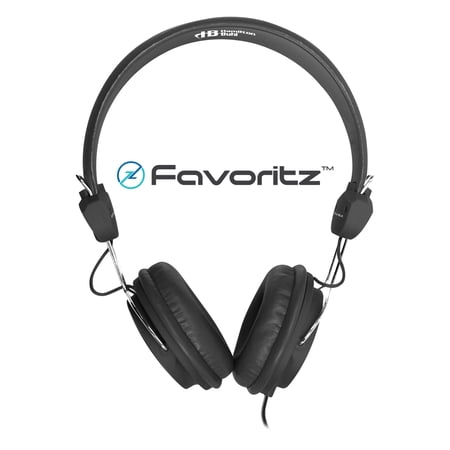 UPC: 0681181624041 | HamiltonBuhl Favoritz TRRS Headset with In-Line Microphone – Black