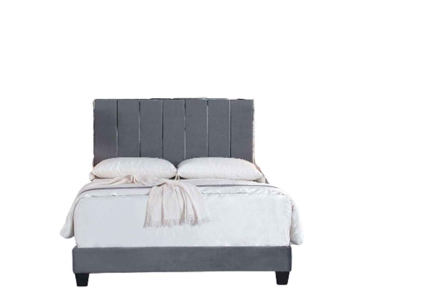 Uspridefurniture Aayush Upholstered Standard Velvet Full Size Bed