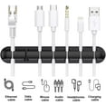 thumbnail image 2 of Sujetacables SOULWIT Cable Management, paquete de 3, 2 of 7