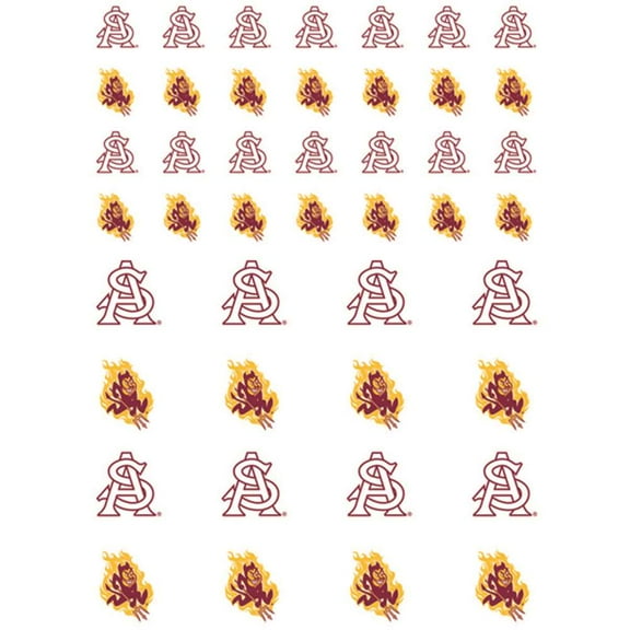 Arizona State Sun Devils Small Sticker Sheet - 2 Sheets
