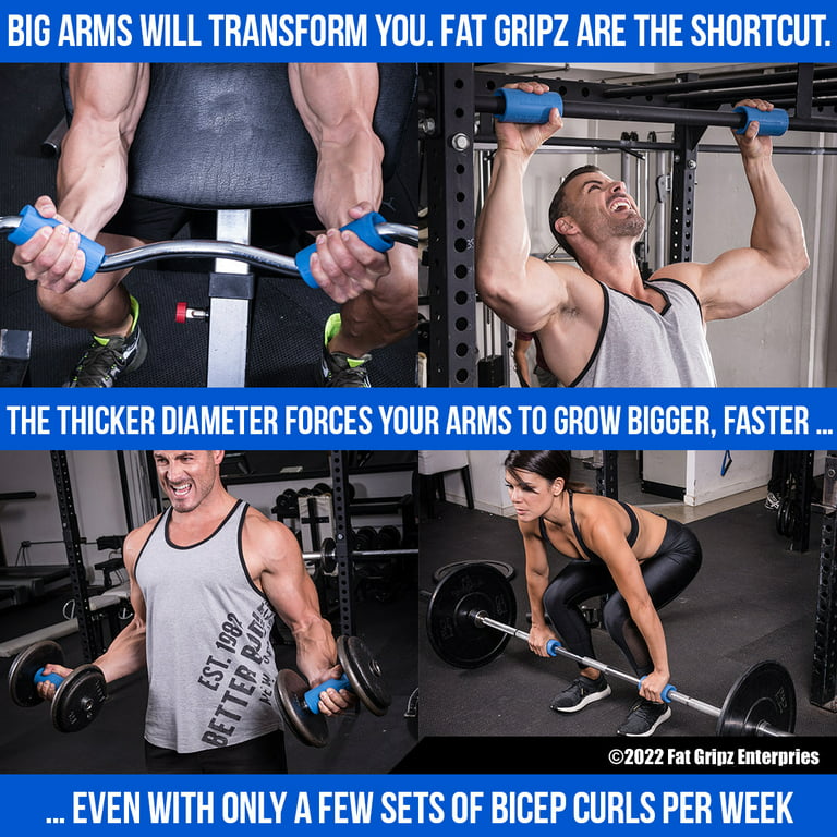 Fat Gripz Pro - The Simple Proven Way to Get Big Biceps & Forearms