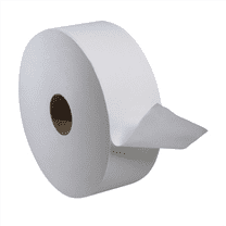 Tork Molnlycke 12021502 Jumbo Bath Tissue Roll, 10 in Dia x 1600 ft L x 3.48 in W, 2 Plys