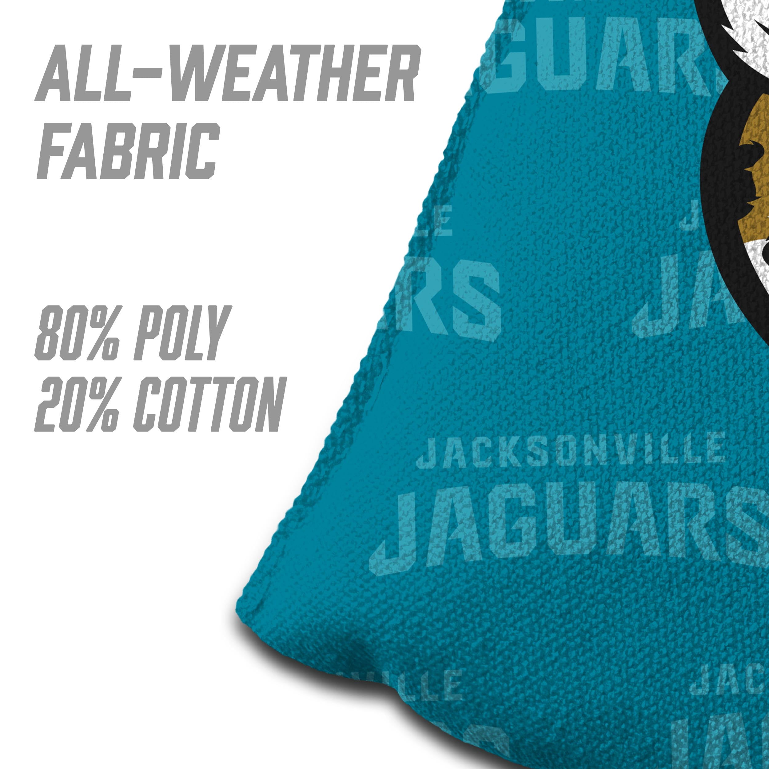 NFL Jacksonville Jaguars Cornhole Bags - 4PK - Teal