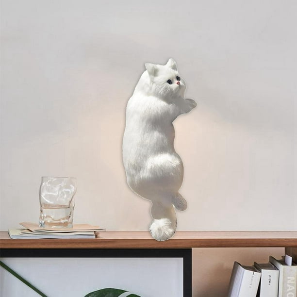 Cat Stretching Statue Figurine Sculpture Gifts for Cat Lover Art Cat Office  Home Decor Desk Accessories Decoration : : Home